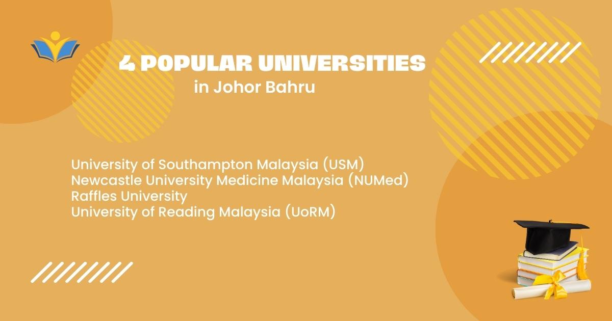 4 Popular Universities in Johor Bahru